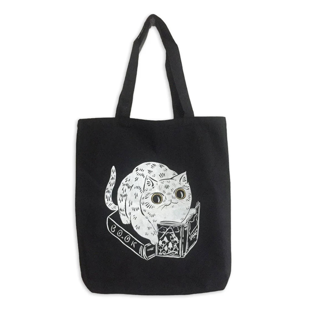Book Cat - Tote Bag