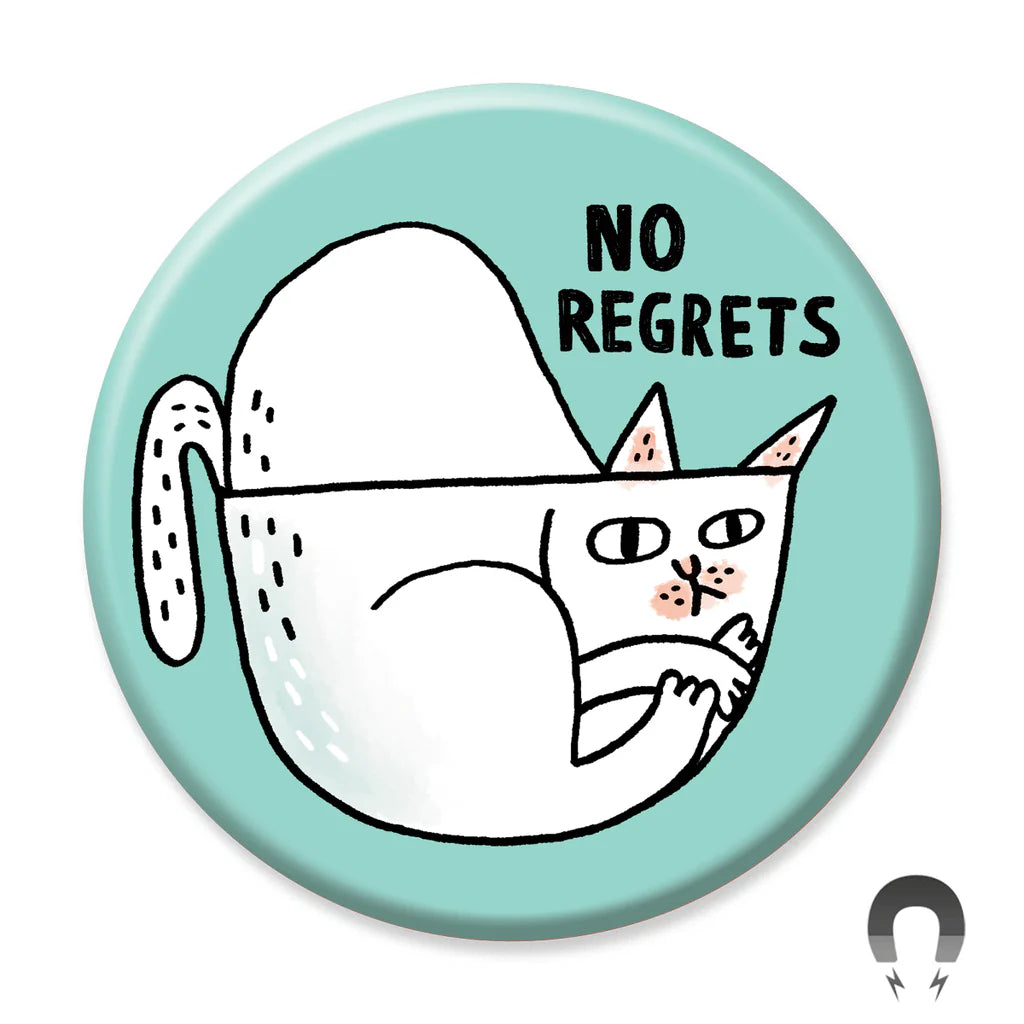 No Regrets - Cat Magnet