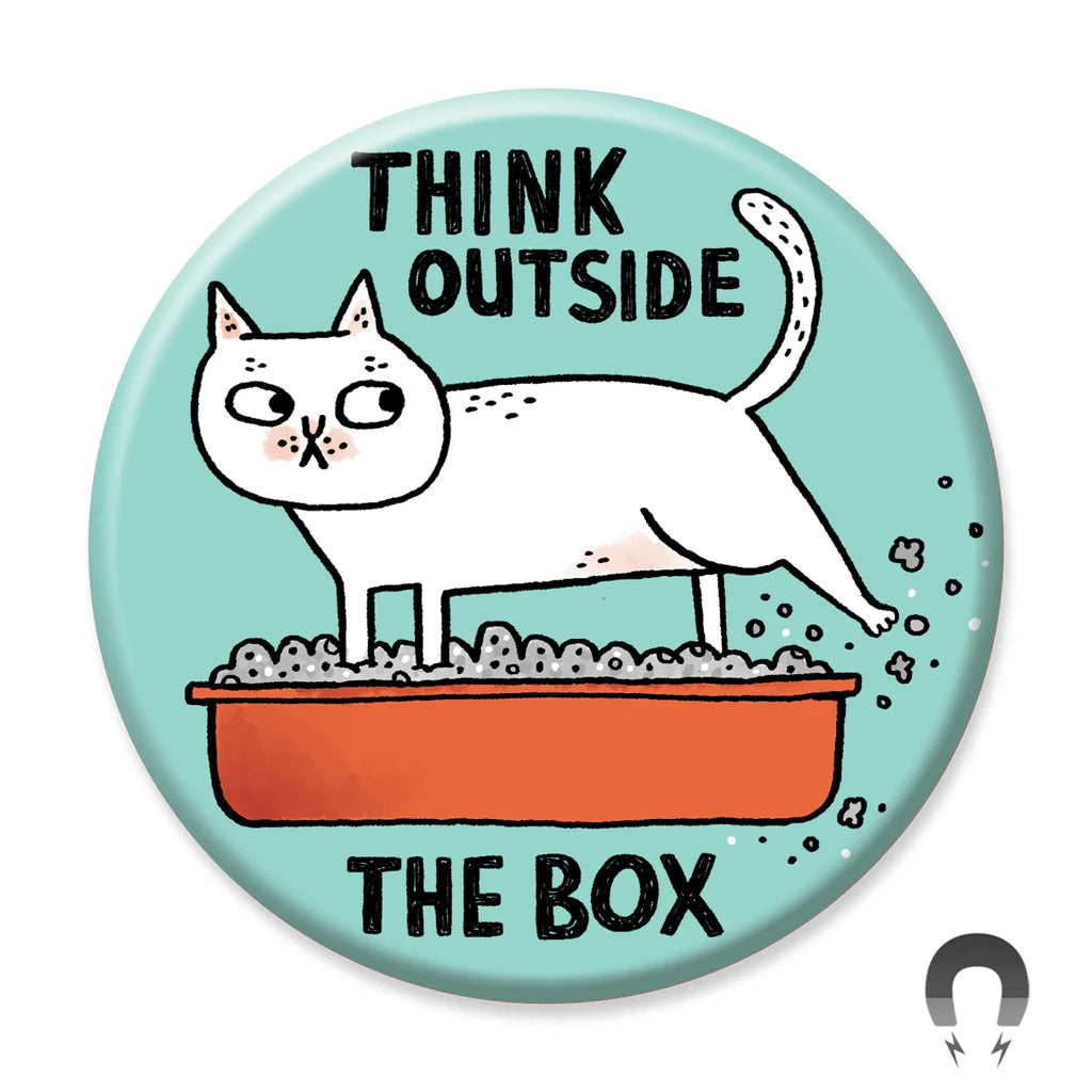 Think Outside the Litter Box - Cat Magnet