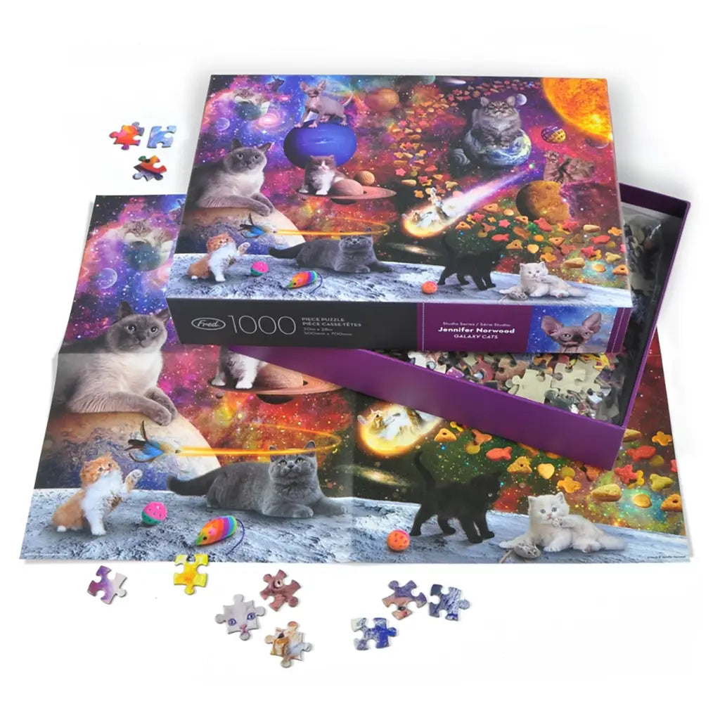 Galaxy Cats - 1000 Piece Puzzle