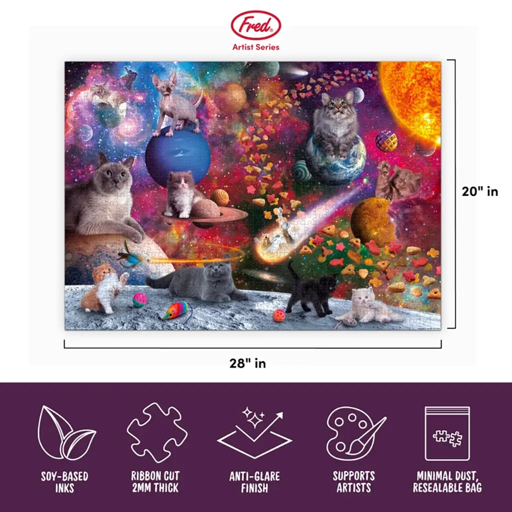 Galaxy Cats - 1000 Piece Puzzle