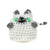 Grey & White Siamese Kitty - Hand Crochet Plush