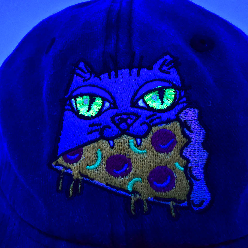 Tuxedo Pizza Cat - Embroidered Hat