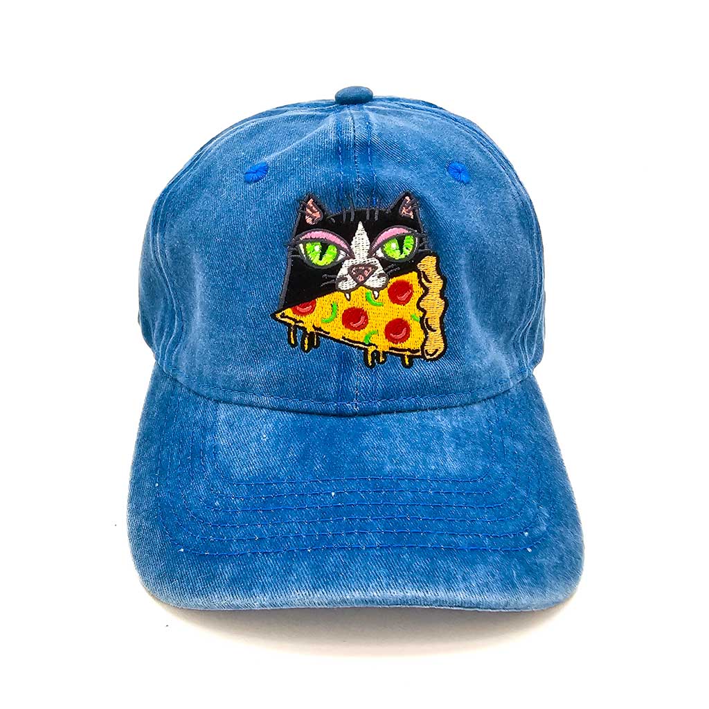 Tuxedo Pizza Cat - Embroidered Hat