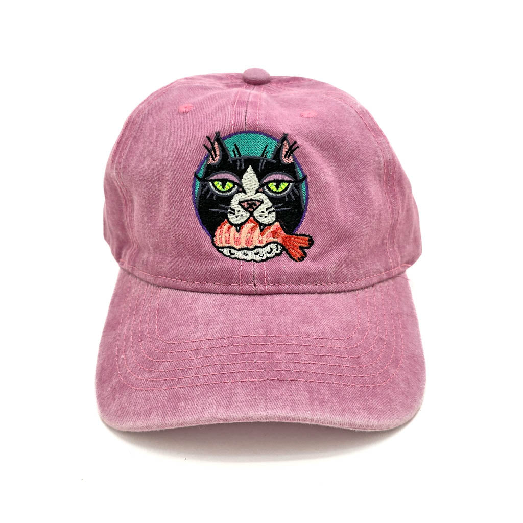 Sushi Cat - Embroidered Hat