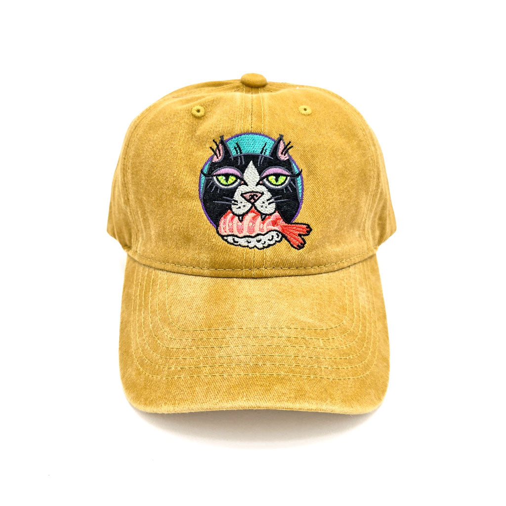 Sushi Cat - Embroidered Hat