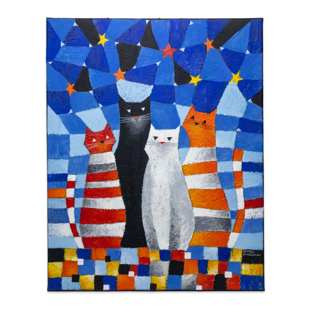 Constellation Of Cats - Original Painting