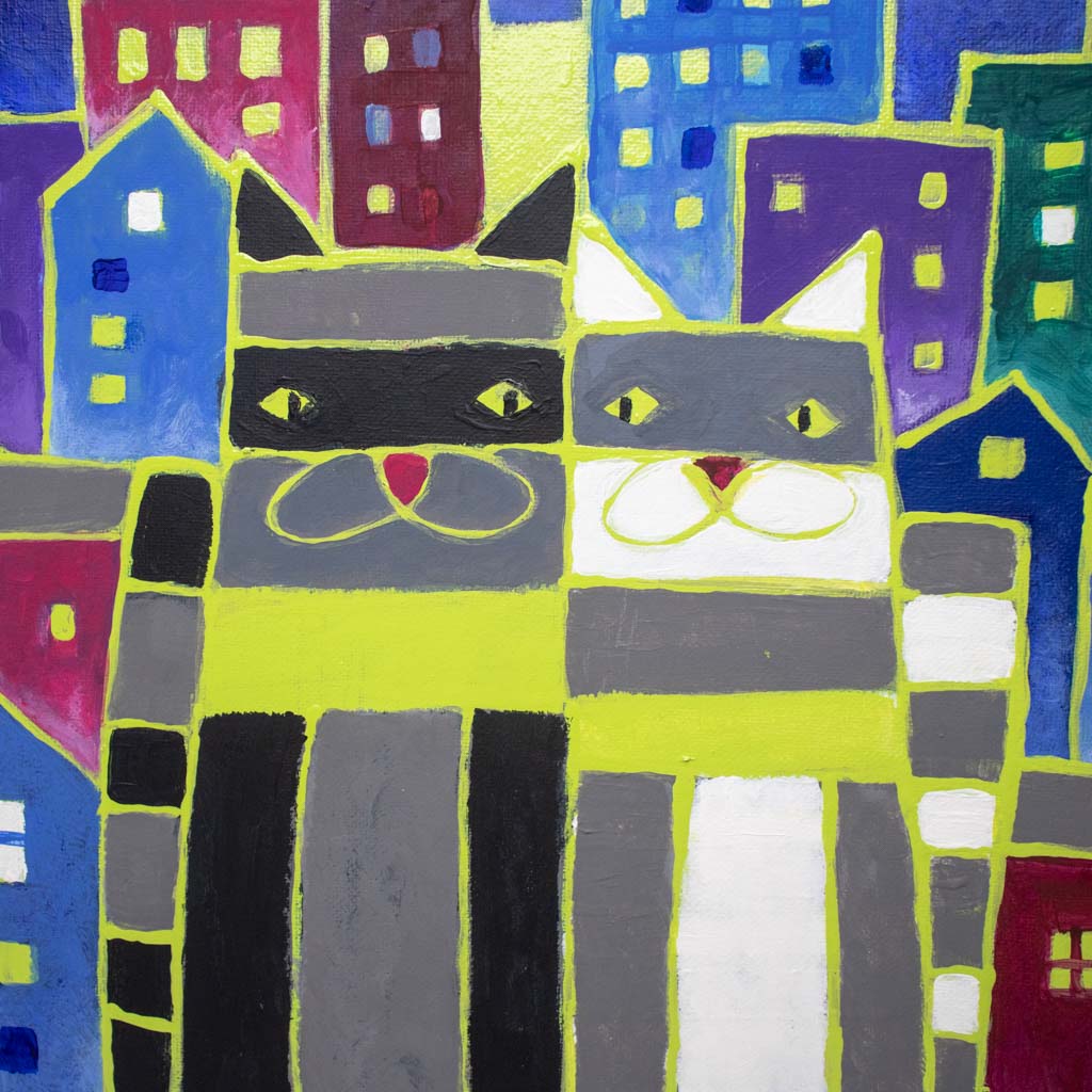 Date On The Roof - Original Painting