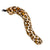 Leopard Plush Cat Tail - Handmade Clip Tail