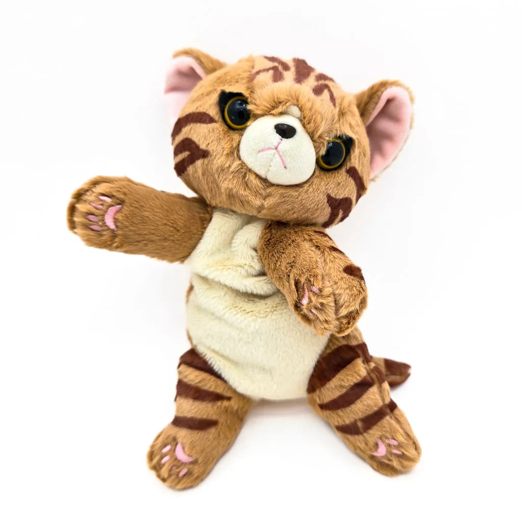 Cuddly Kitty Brown Tabby - Soft Plushy