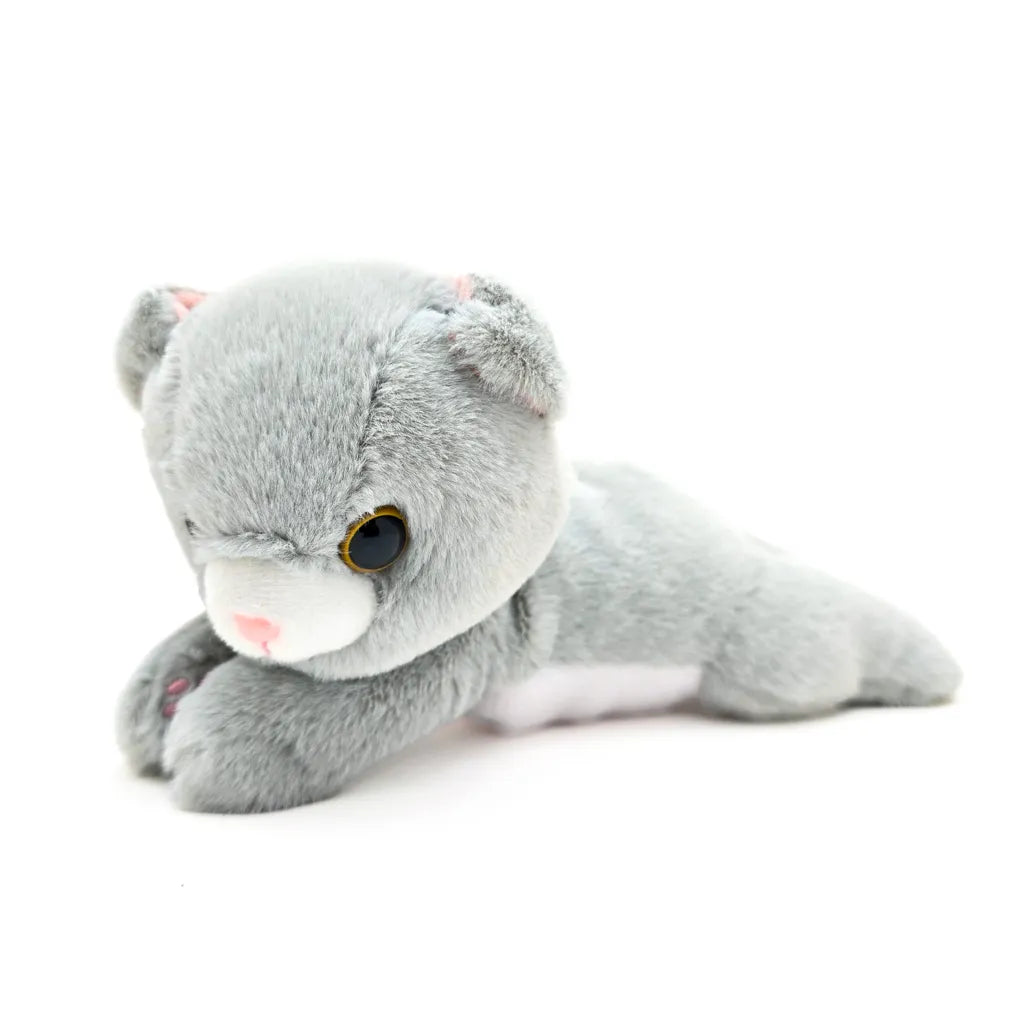 Cuddly Kitty Grey Scottish Fold - Soft Plushy