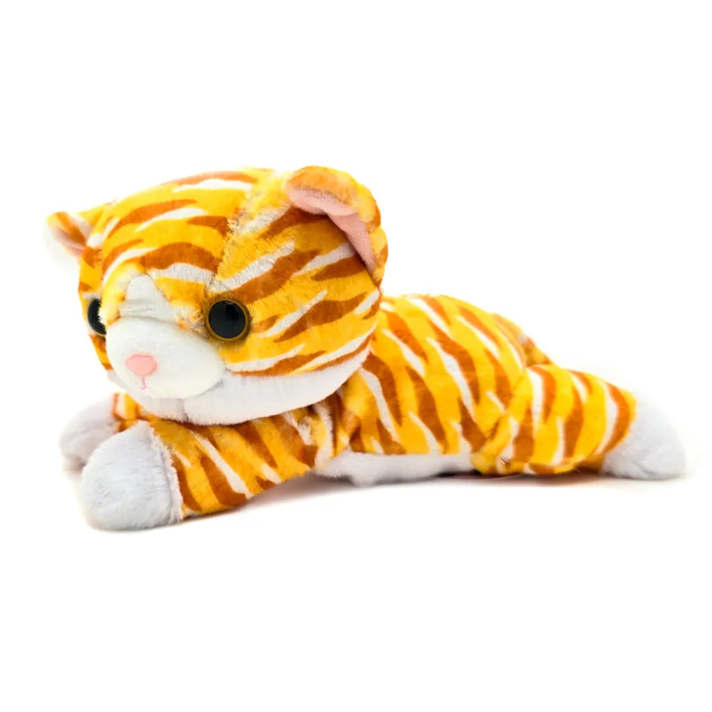 Cuddly Kitty Orange Stripy Tuxedo - Soft Plushy