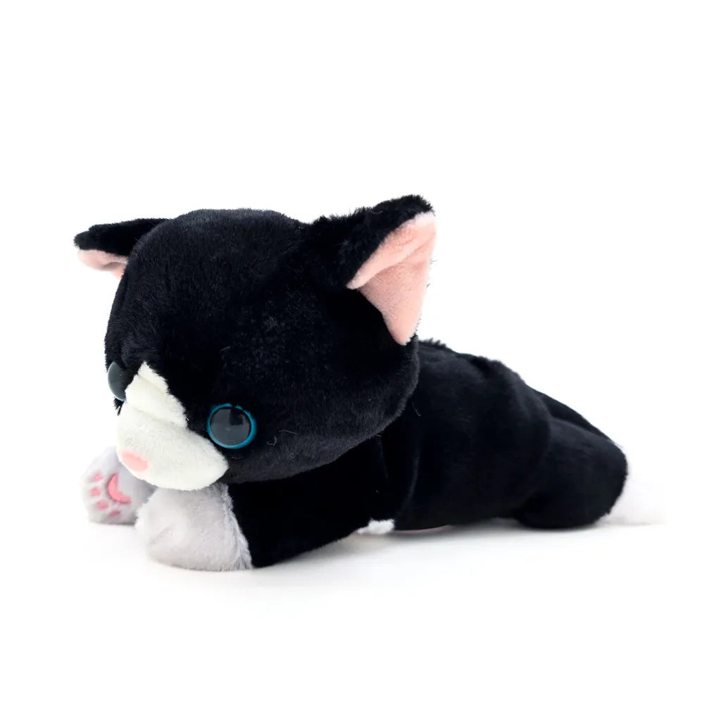 Cuddly Kitty Black Tuxedo - Soft Plushy