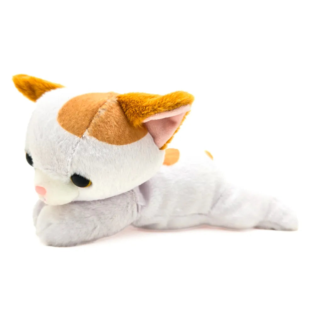 Cuddly Kitty White Calico - Soft Plushy