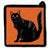 Black Cat Orange- Potholder