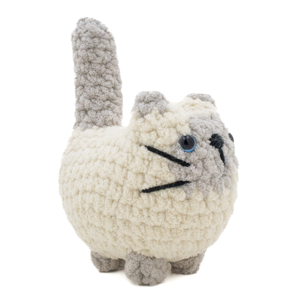 BigBebez Blue Point Siamese Cat - Super Soft Hand Crochet