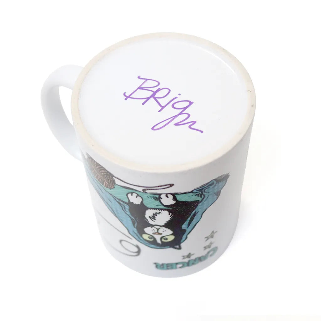 Bridgett Spicer ZodiCats Signs - Ceramic Mugs 16oz