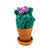 Potted Flowering Cattus - Super Soft Hand Crochet