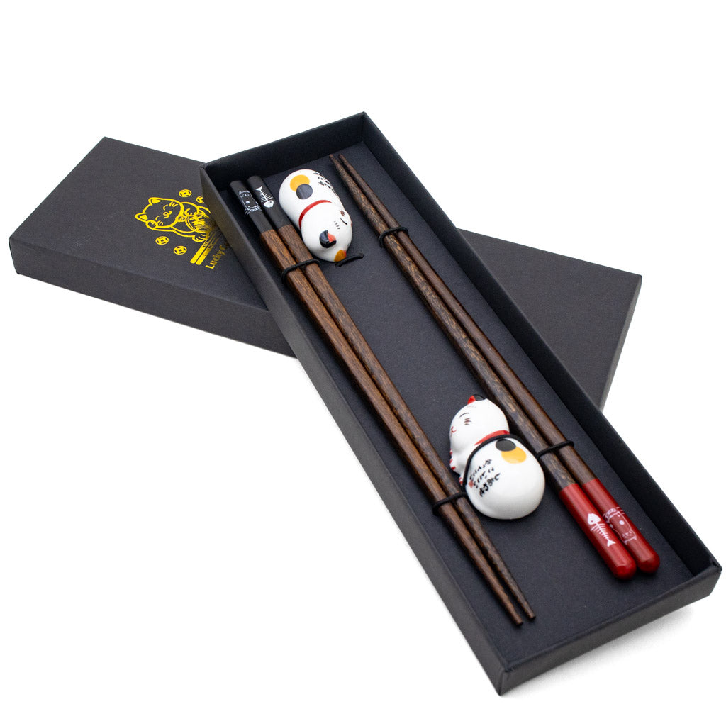 Two Lucky Cats - Chopstick Set