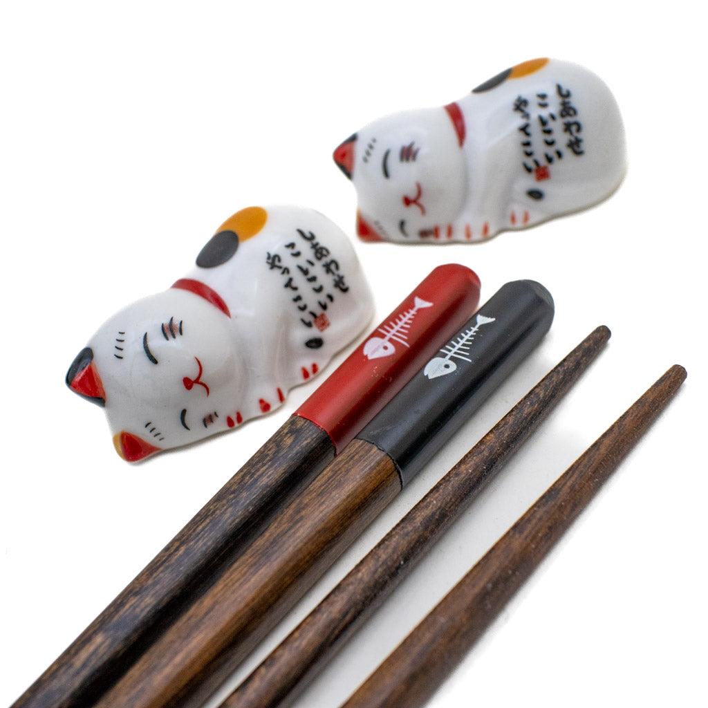 Two Lucky Cats - Chopstick Set