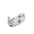 Loaf Purple Spots Box Kitty - Handmade Ceramic Cat Figurine