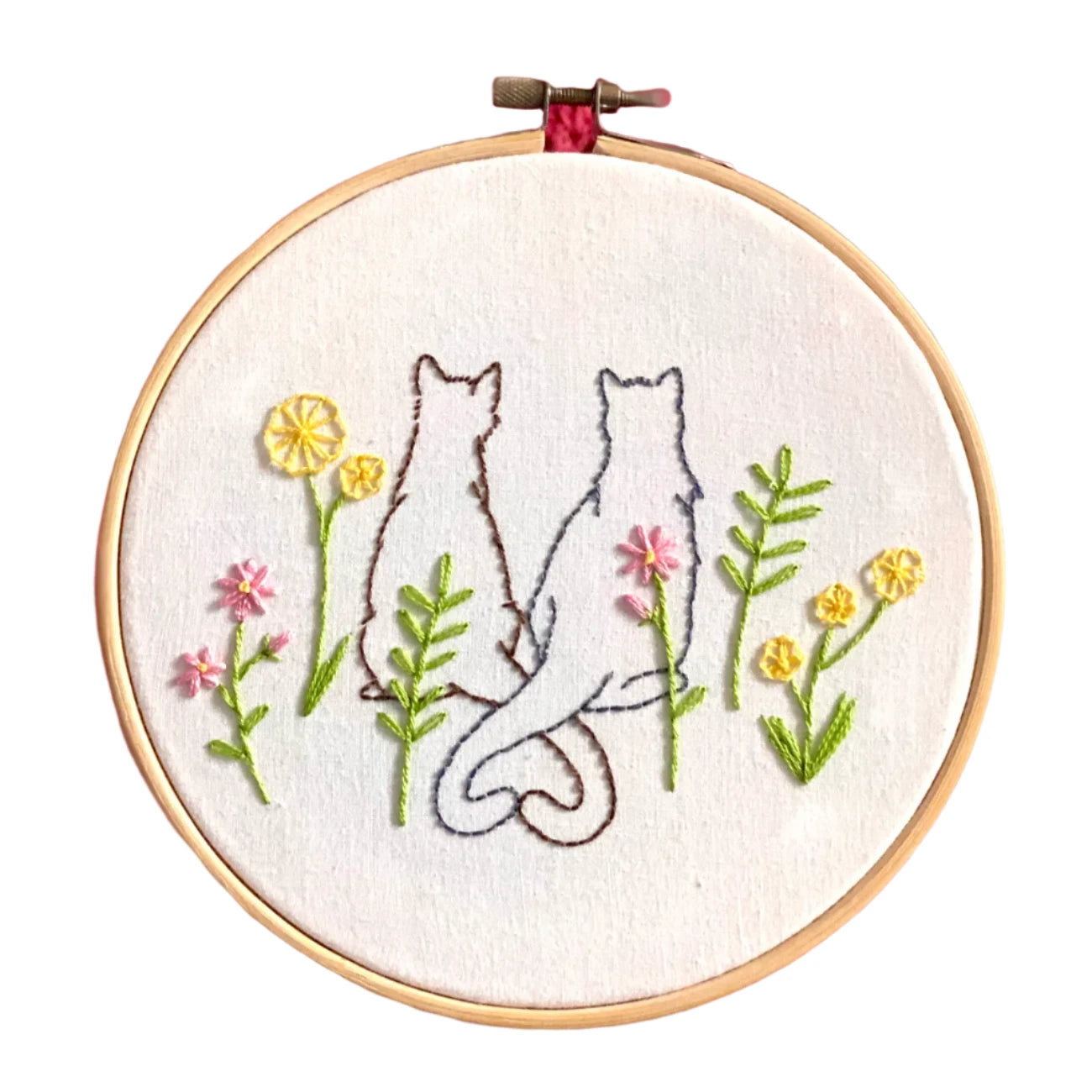 Purr Of Heart - Embroidery Kit