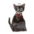 Chocolate Cat - Fuse Glass Ornament