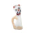 White Kitty Cat - Fuse Glass Ornament