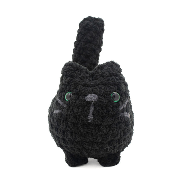 BigBebez Black Cat - Super Soft Hand Crochet - GiftyKitty