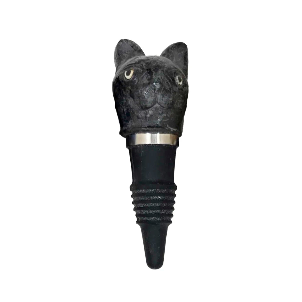 Kitty Bottle Stopper - Handmade Ceramic