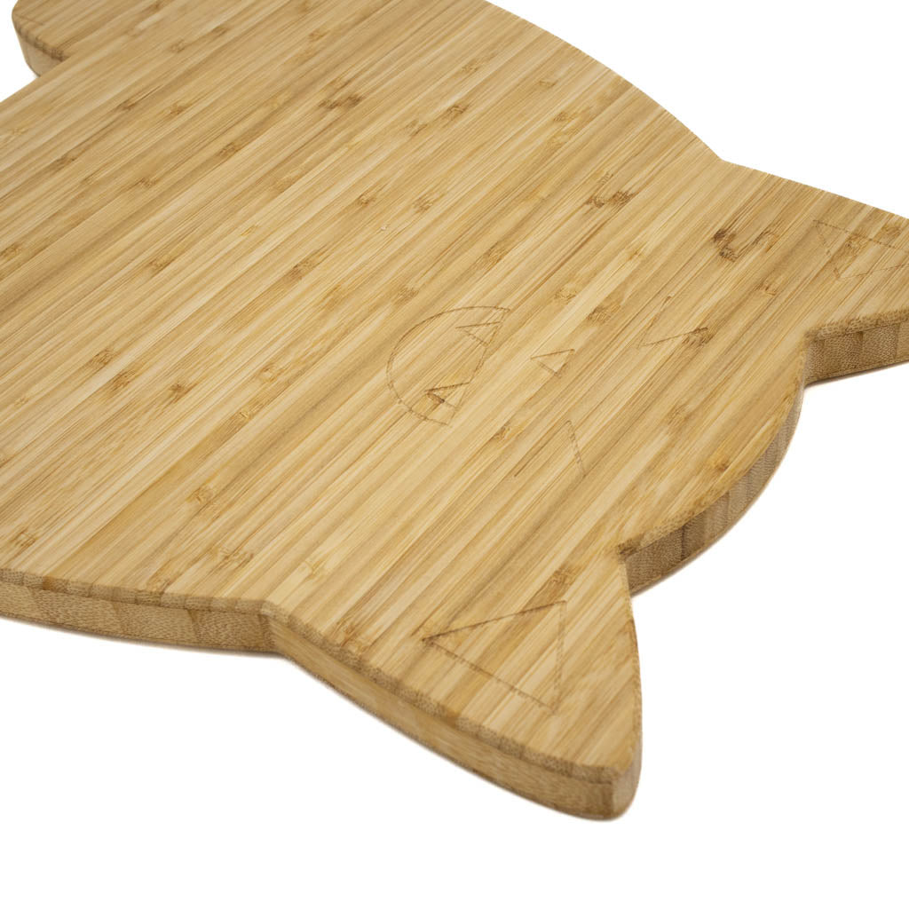 Laughing Cat - Bamboo Cutting Board