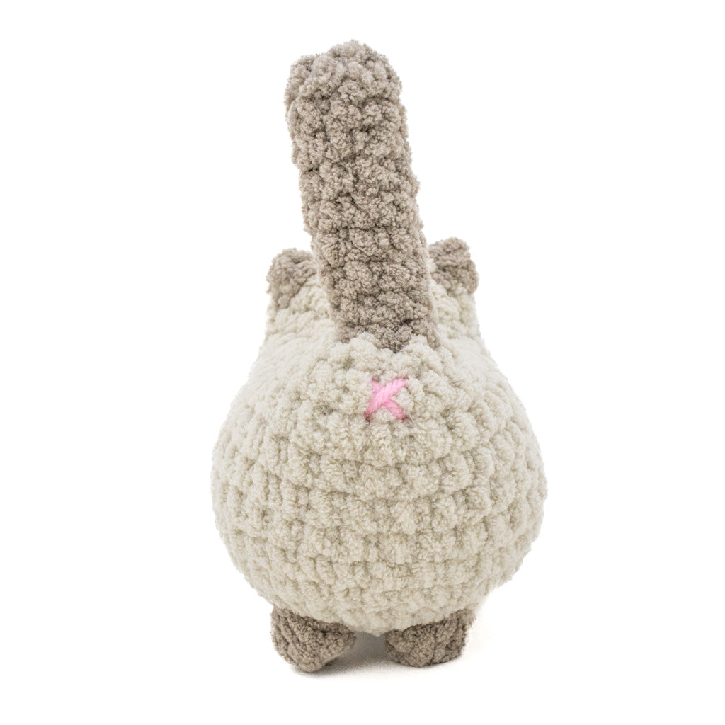 BigBebez Light Point Siamese Cat - Super Soft Hand Crochet