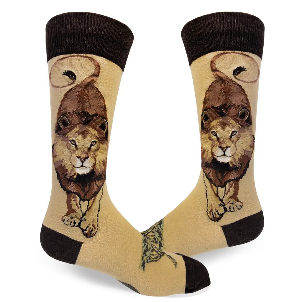 Lion - Crew Socks - L/XL