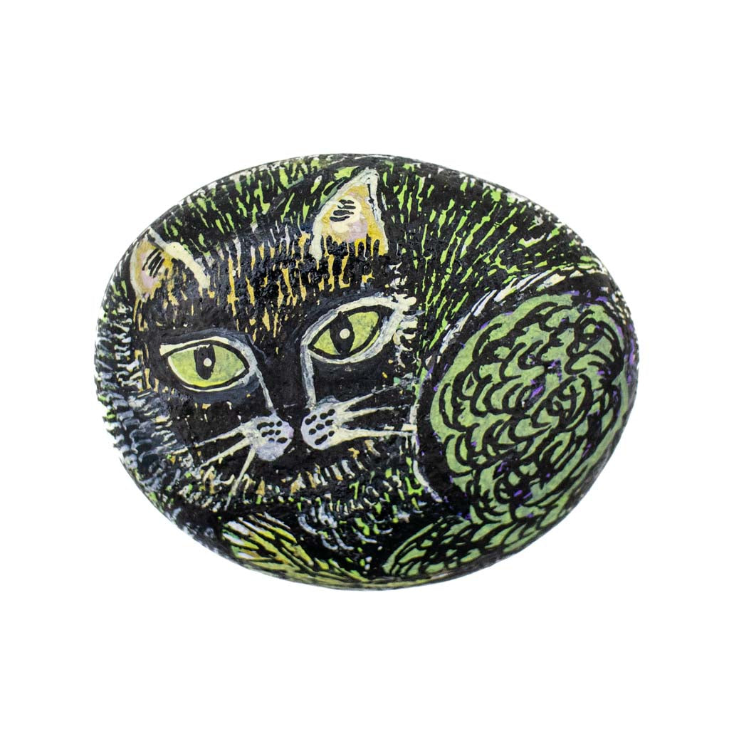 Green Kitty - Cat Rock