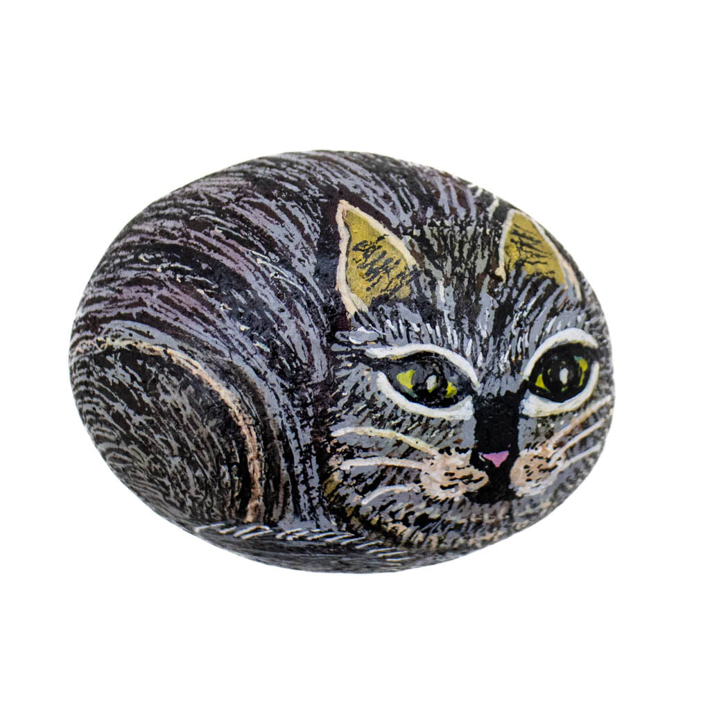 Grey Tabby - Cat Rock