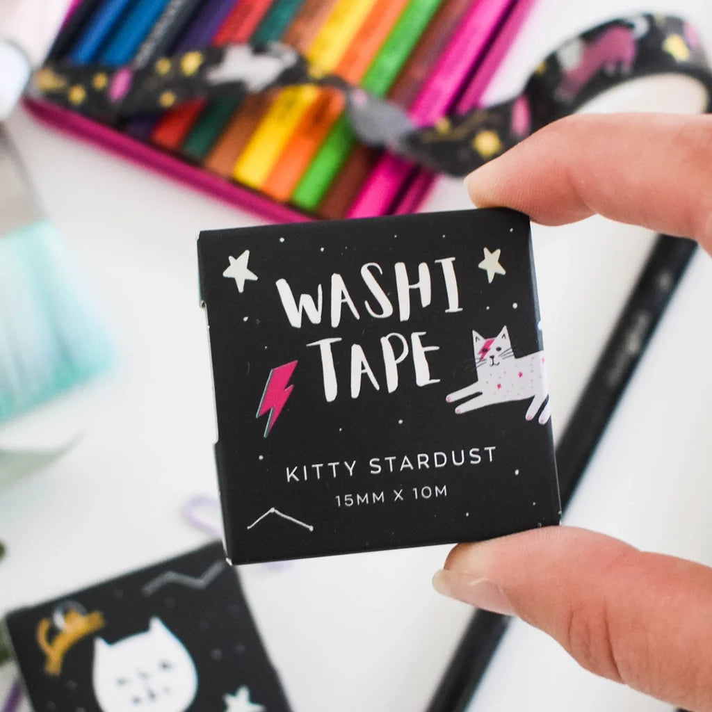 Kitty Stardust Cat - Washi Tape