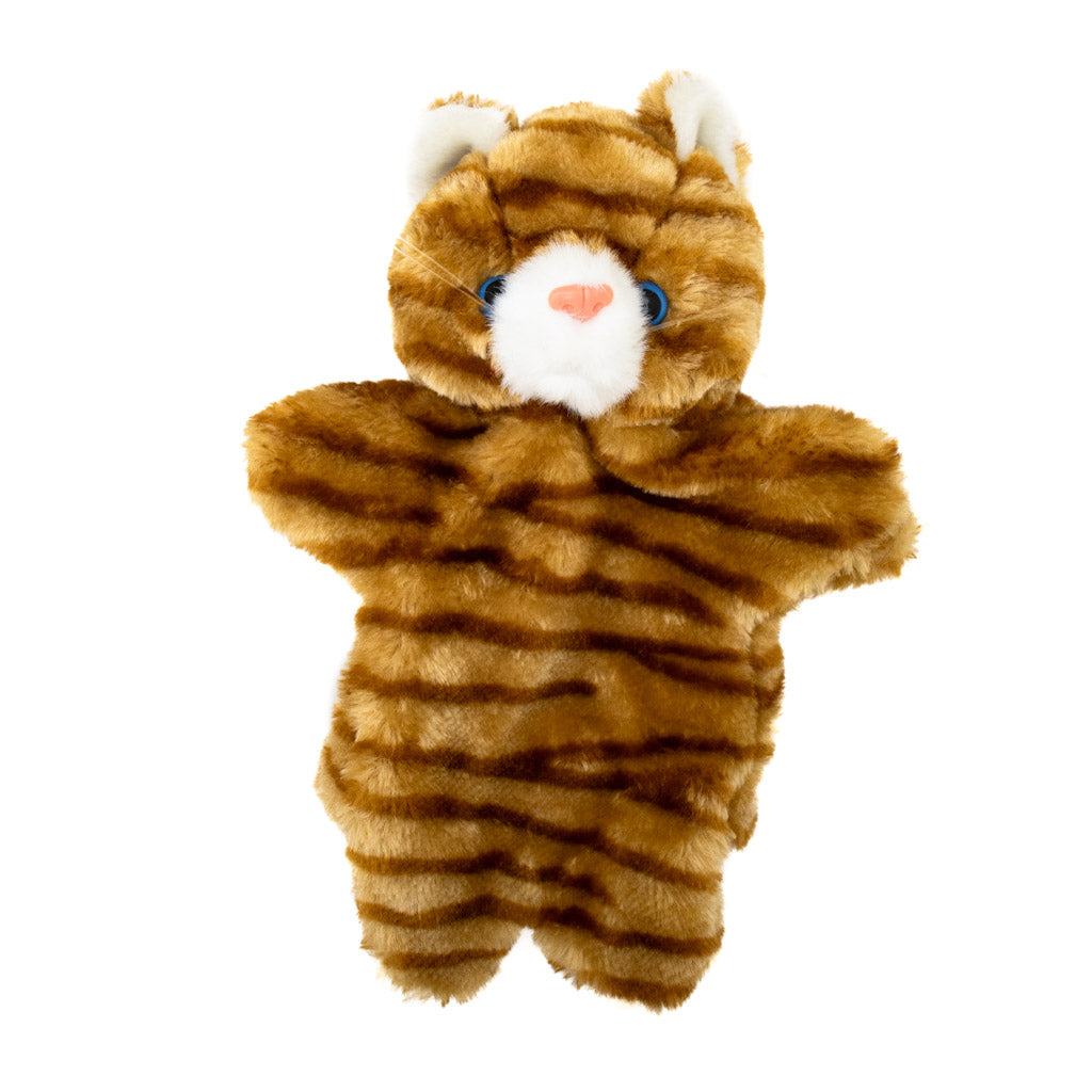 Orange Tabby Kitty - Plushy Hand Puppet