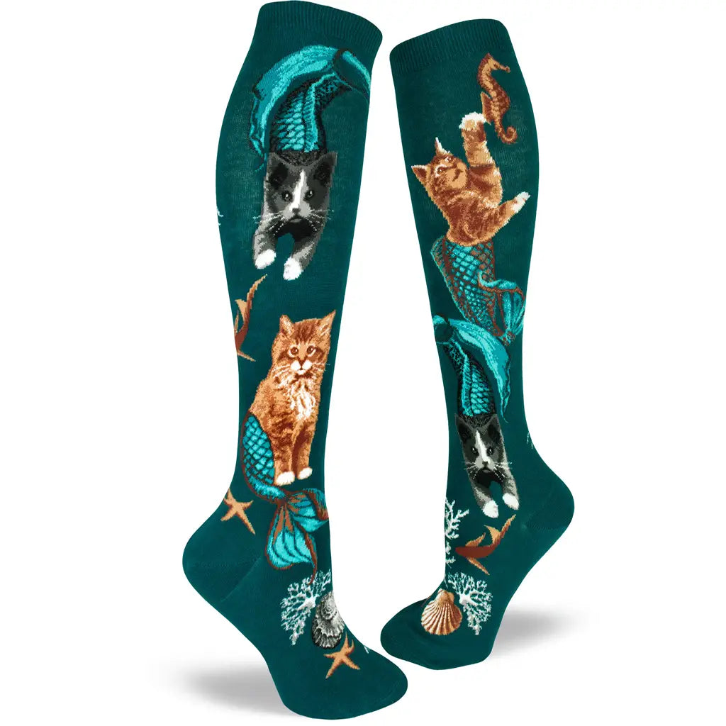 Purrmaids - High Knee Socks - S/M