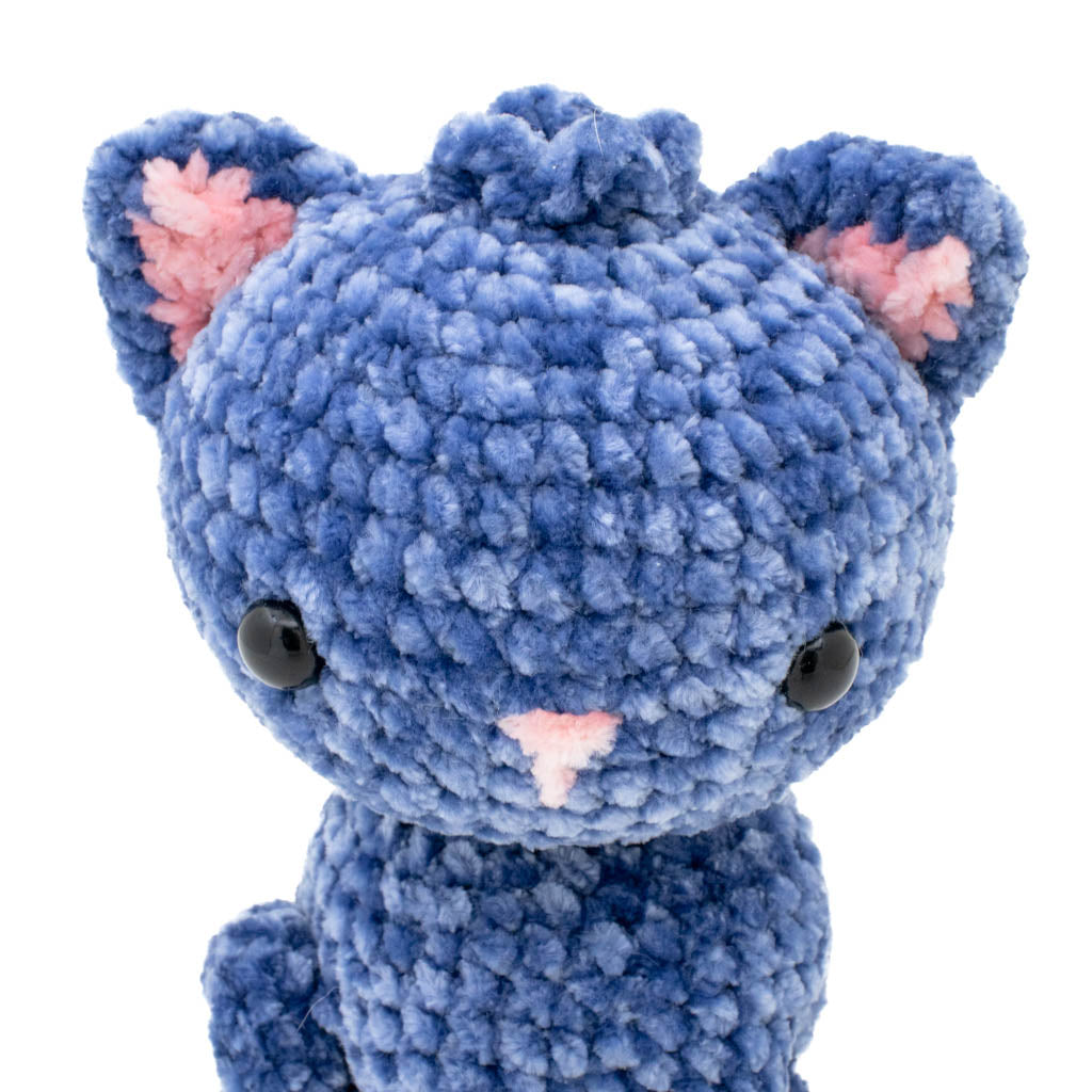 Blueberry Kawaii-Kitty - Amigurumi Crochet