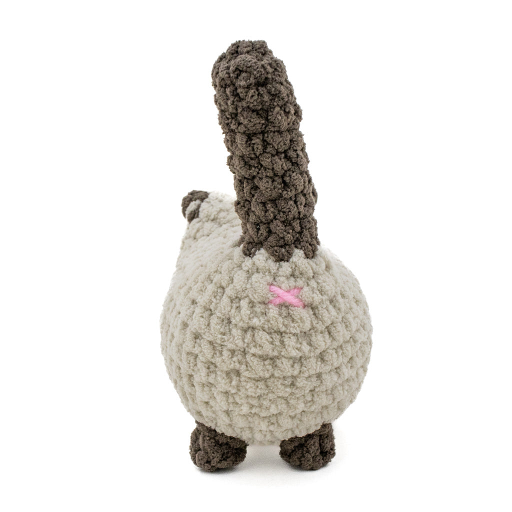 BigBebez Siamese Cat- Super Soft Hand Crochet - GiftyKitty