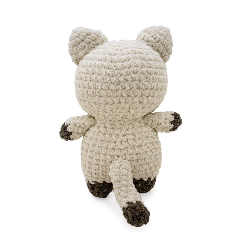 Siamese Cat Kitty Doll - Hand Crochet