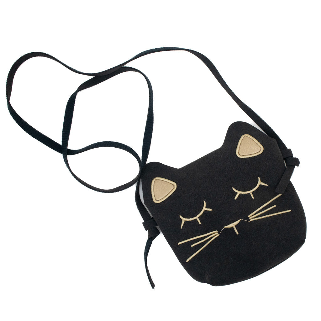 Sleepy Kitty Cat Face - Purse