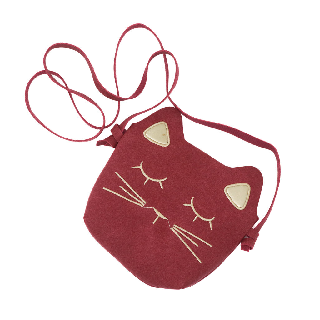 Sleepy Kitty Cat Face - Purse