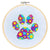 Flower Paw-er - Embroidery Kit