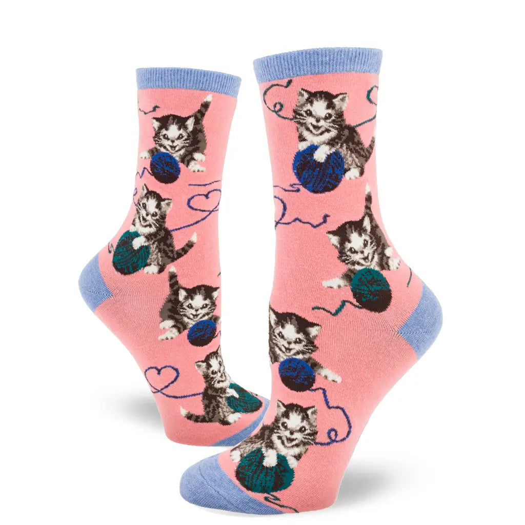 String Cat  - Crew Socks S/M