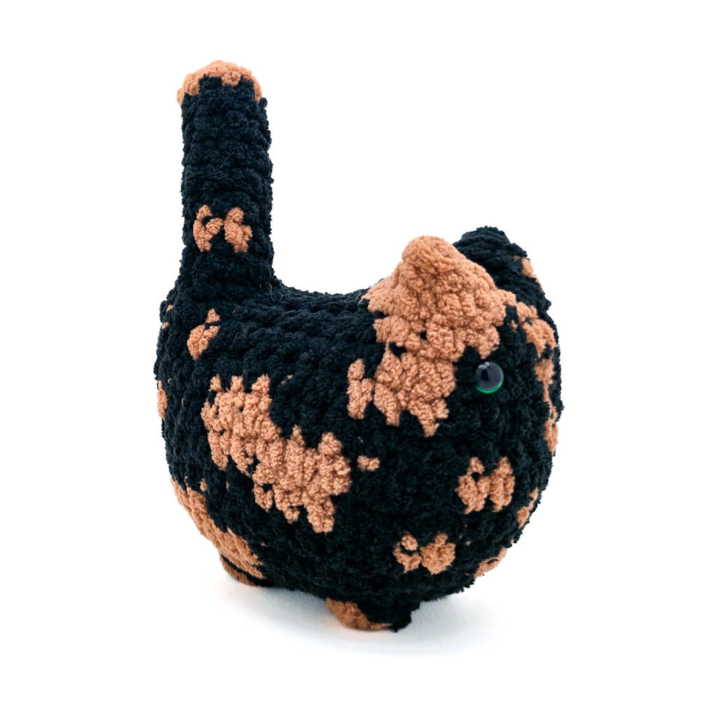 BigBebez Tortoiseshell Cat - Super Soft Hand Crochet
