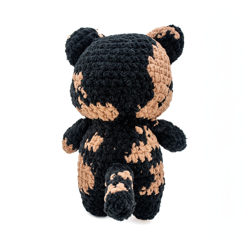 Tortoiseshell Cat Kitty Doll - Hand Crochet