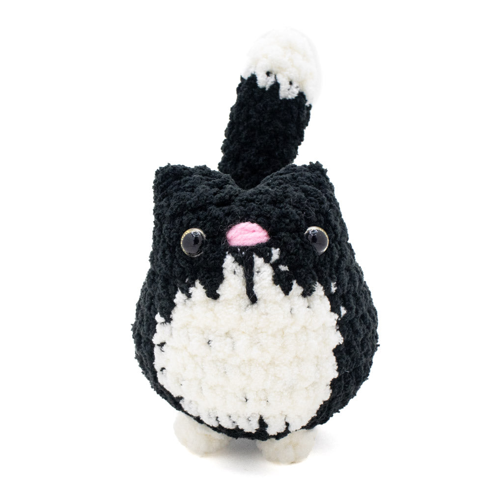 BigBebez Tuxedo Cat - Super Soft Hand Crochet