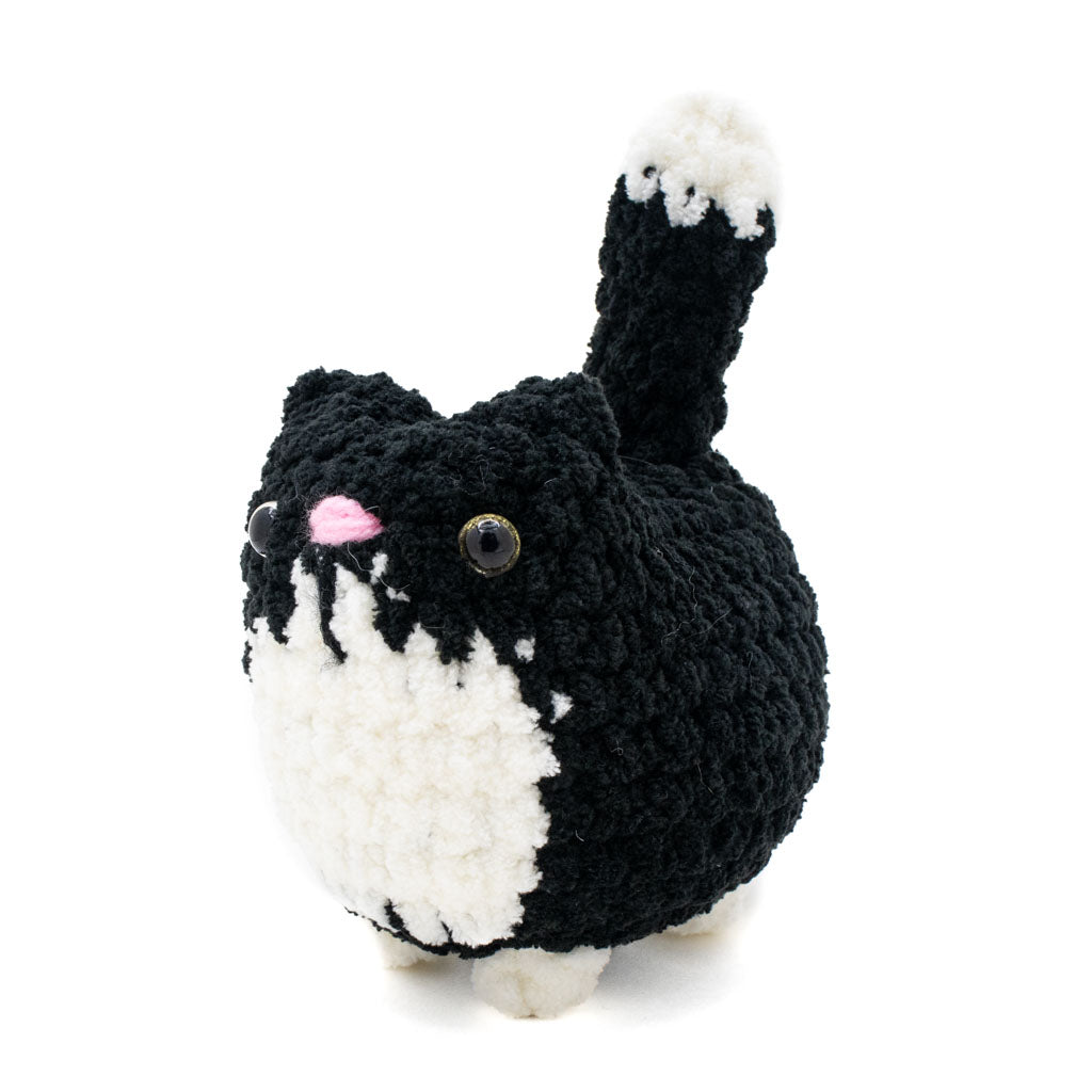 BigBebez Tuxedo Cat - Super Soft Hand Crochet