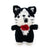 Tuxedo Cat Kitty Doll - Hand Crochet